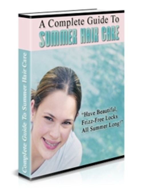Product picture Summer Hair Care Ultimate Guide (with MRR + Free Shipping)