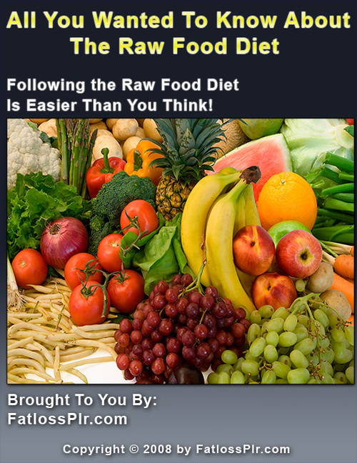 Product picture Your Ultimate Guide To Raw Food Diet (with MRR)